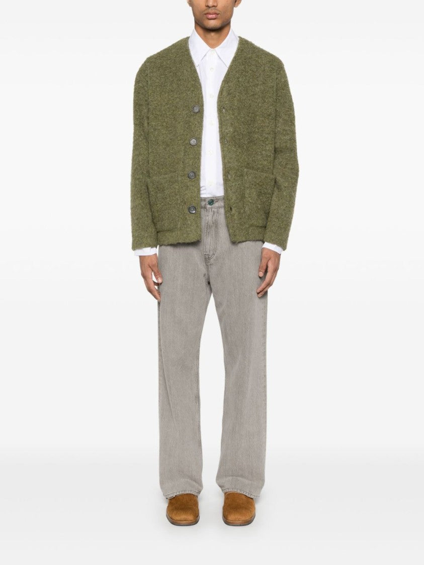 Our Legacy White Button-Down Tencel Cotton Shirt