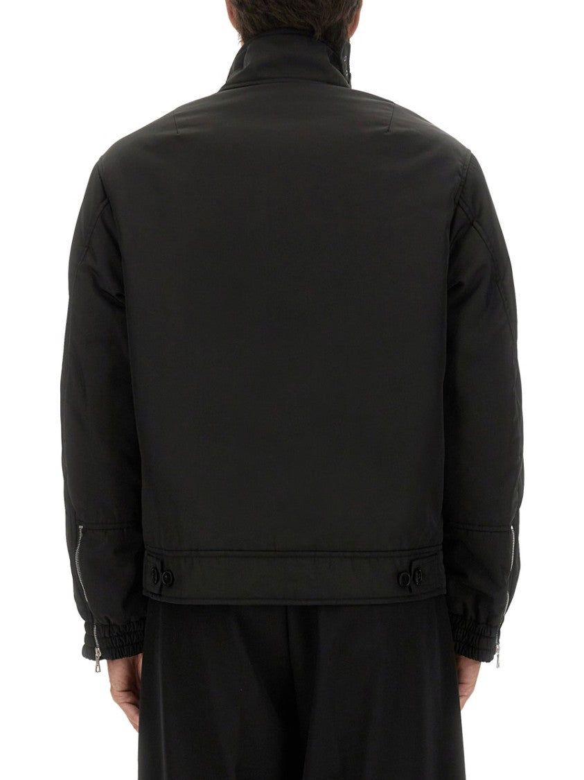 Dries Van Noten Venice High Collar Silver Detail Boxy Jacket