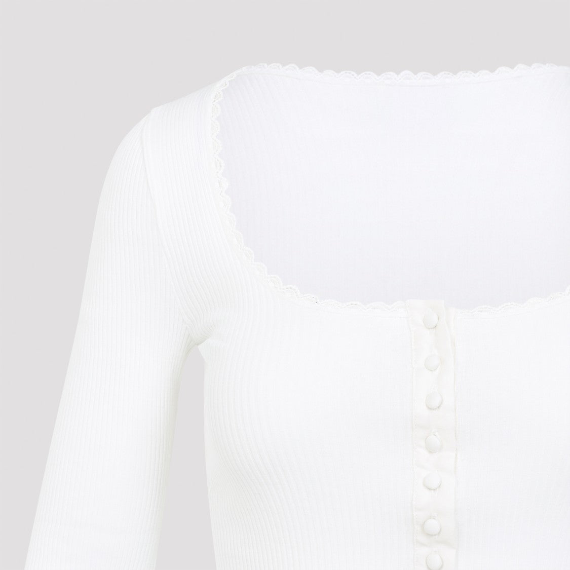 Chloé White Cotton Cardigan