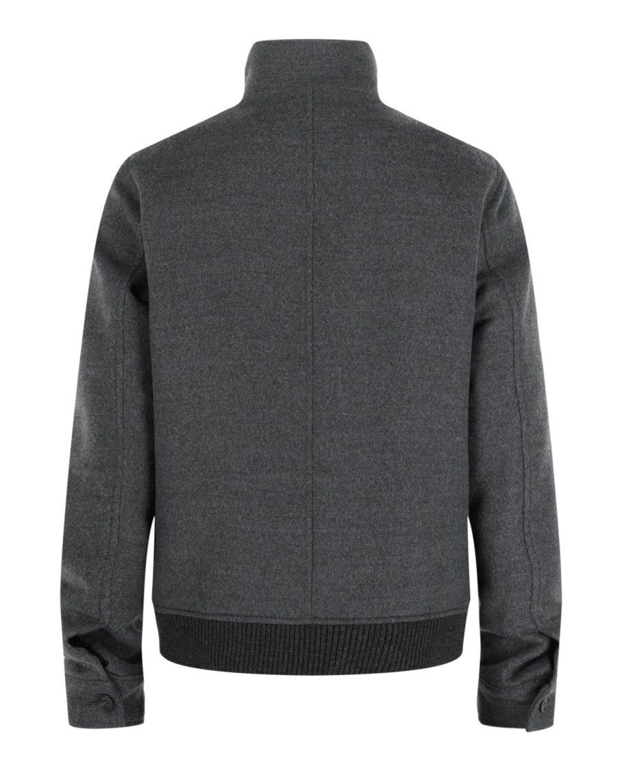 Slowear Montedoro Felt Bomber Jacket