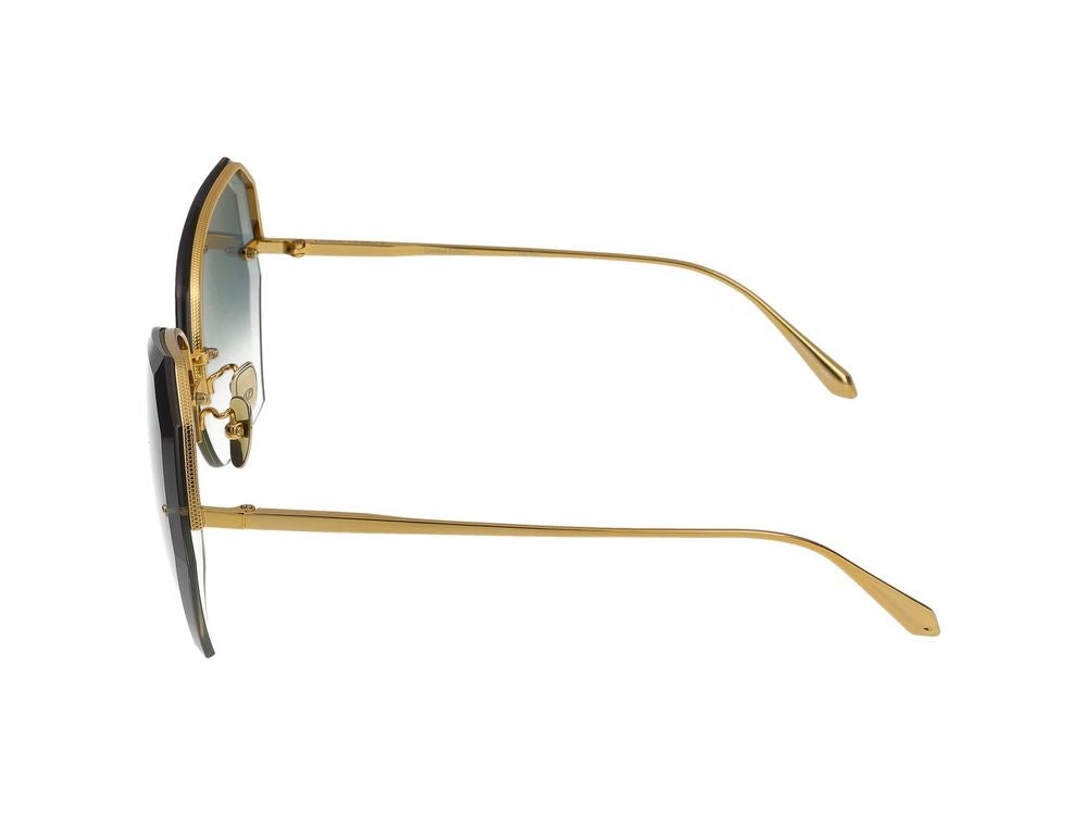 Linda Farrow Sunglasses Linda Farrow Lfl1546 Lila C2 Yellow Gold/Light Gold 69/15/140