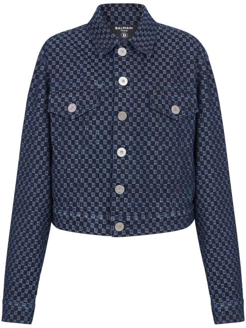 Balmain Boxy Denim Jacket
