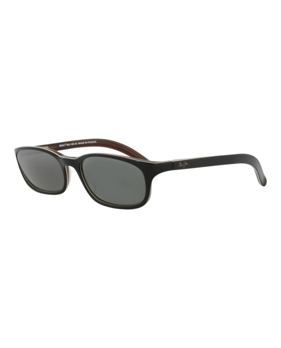 Maui Jim Square-Frame Acetate Sunglasses