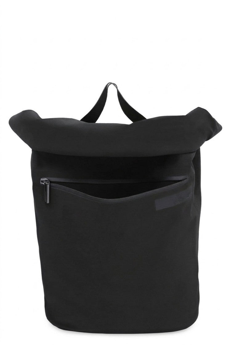 Rrd Black Polyamide-Blend Roll-Top Backpack