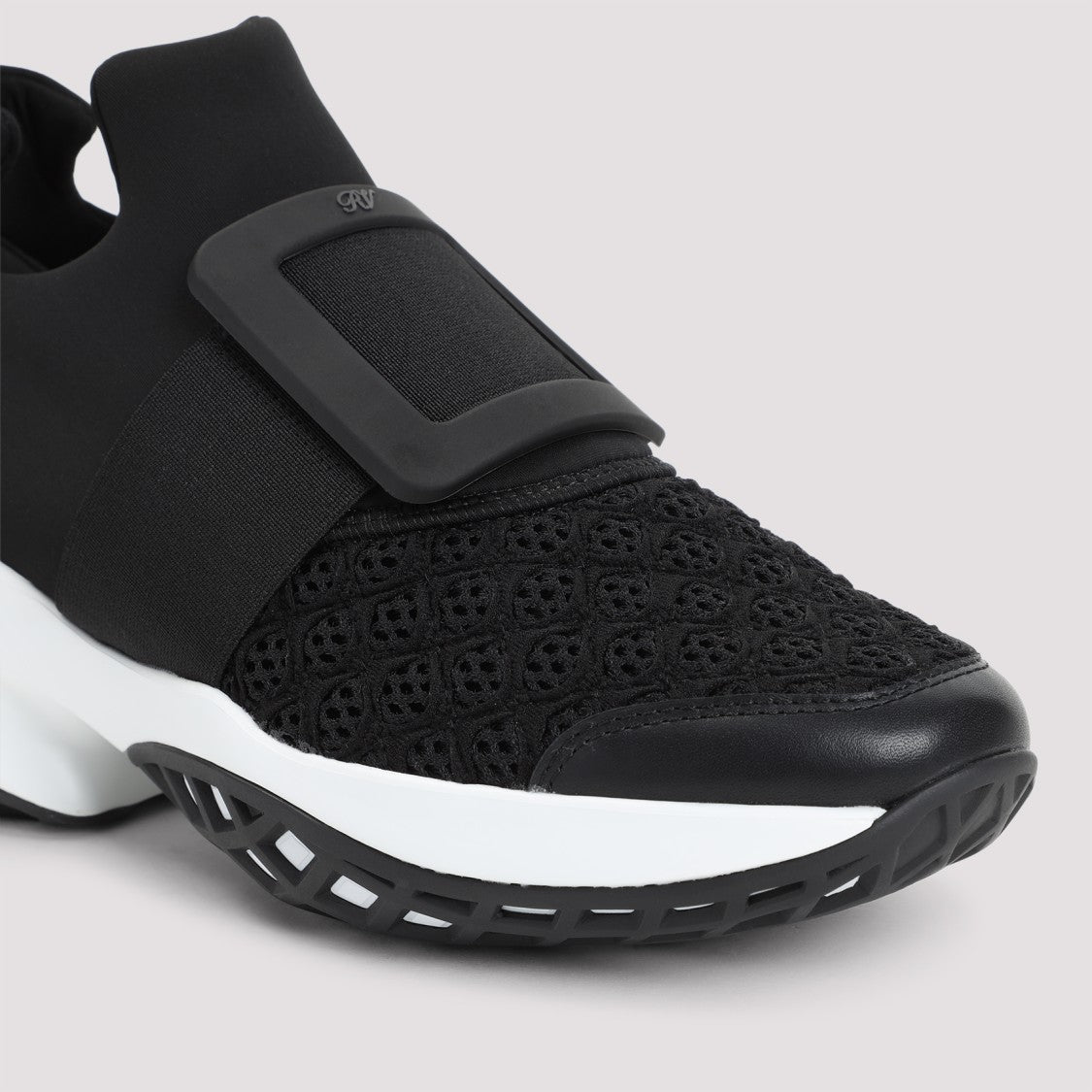 Roger Vivier Black Viv Run Sneakers