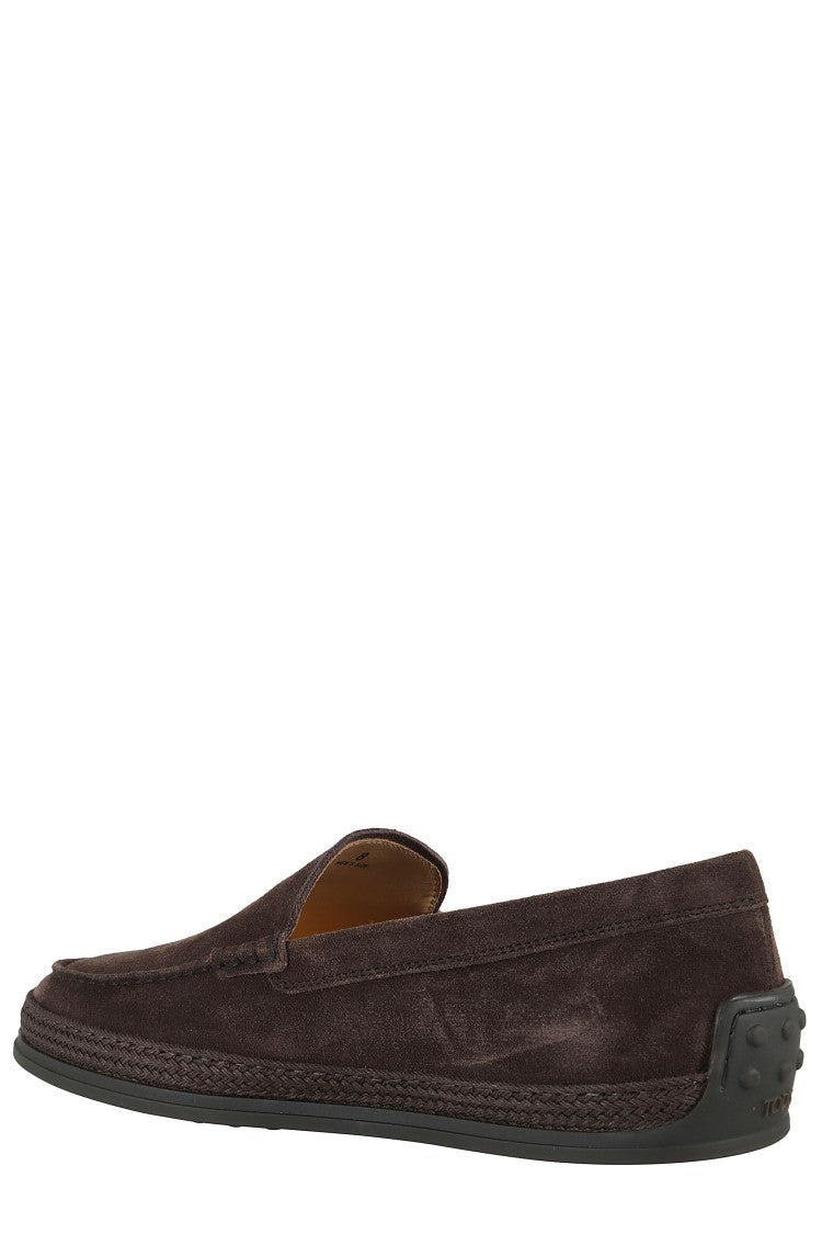 Tod's Suede Slip-On Shoes