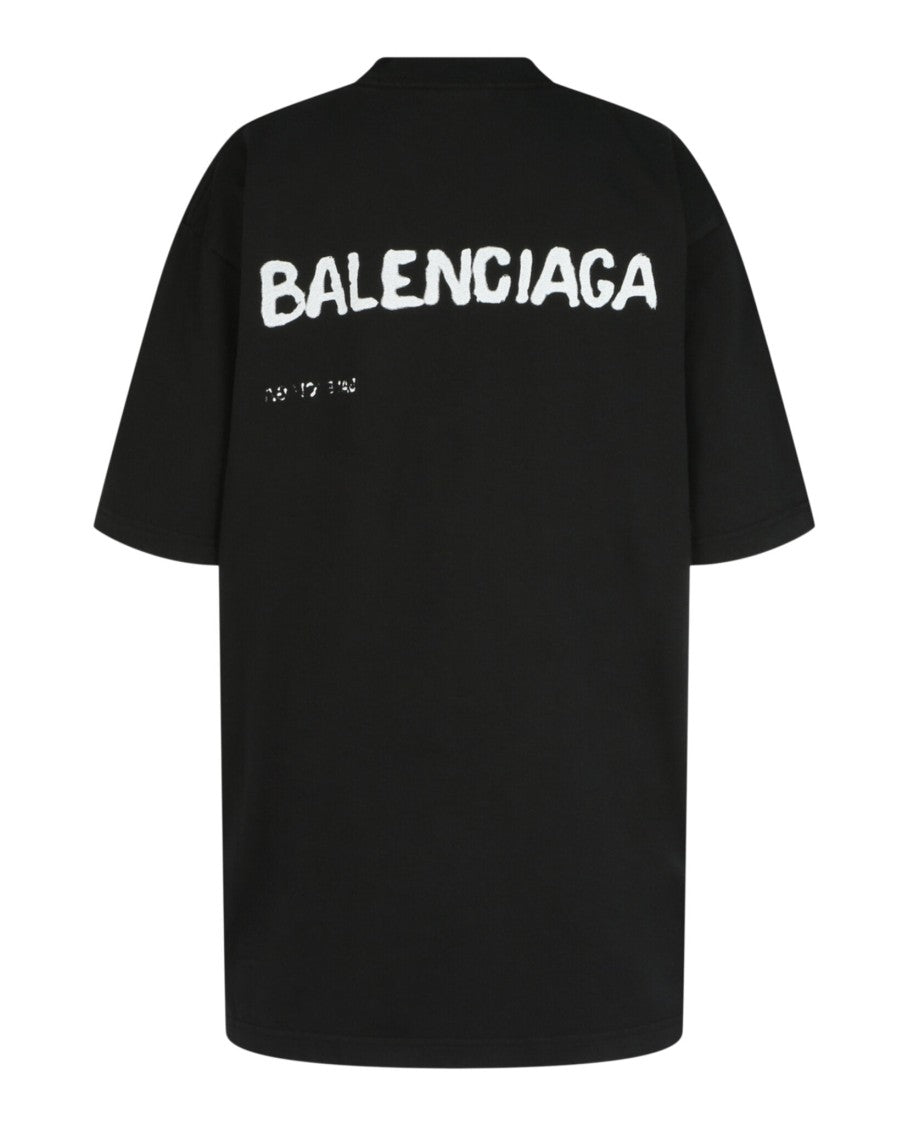 Balenciaga Oversized Hand Drawn T-Shirt