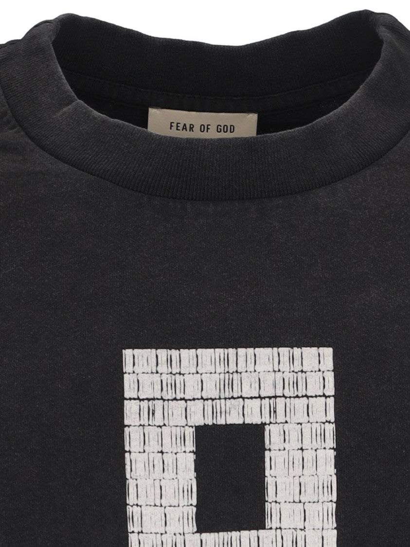 Fear Of God "8" Logo T-Shirt – Black
