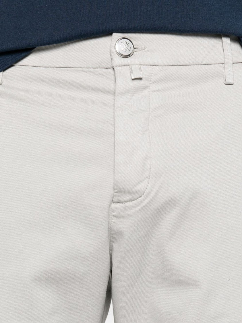 Jacob Cohen Straight-Leg Trousers With Minimalist Design And Clean Finish