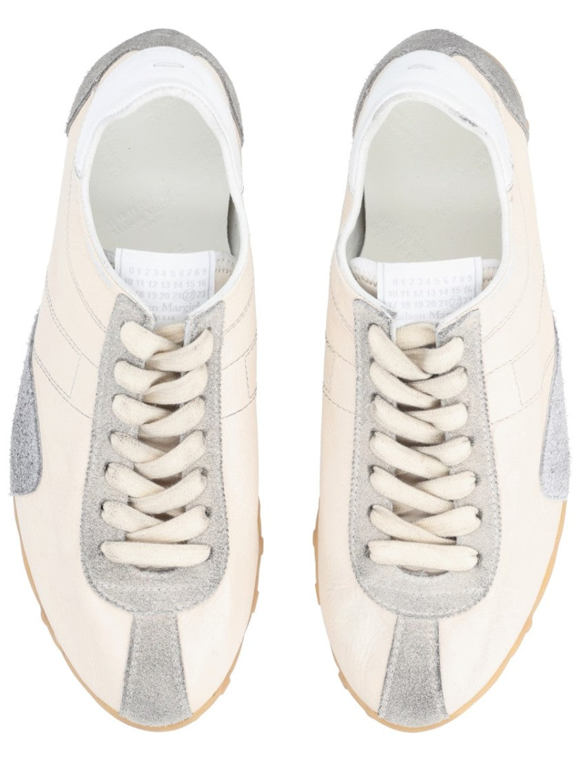 Maison Margiela Sprinters Suede Accents Gum Sneakers