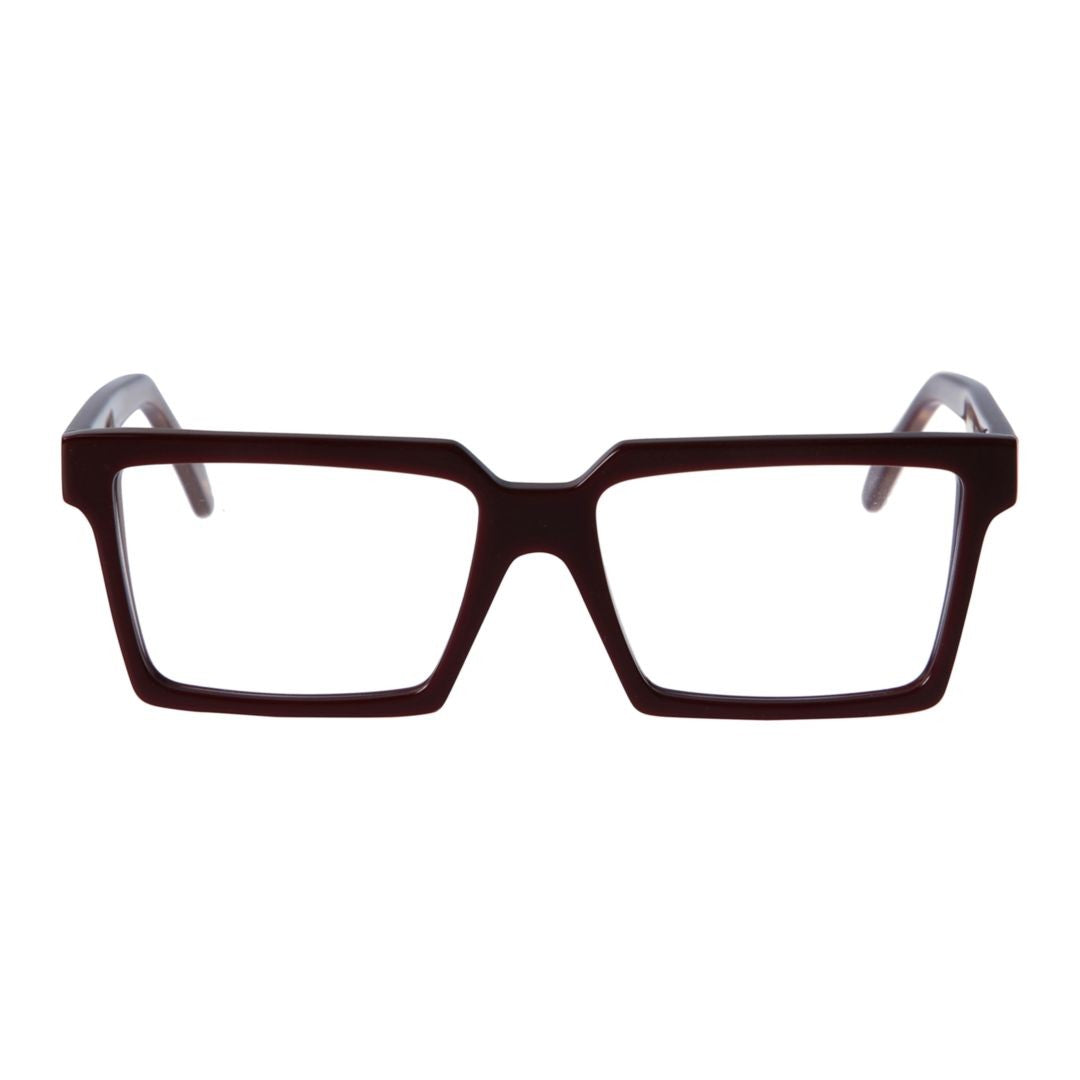 Kador Pierre Glossy Oversized Square Eyeglasses