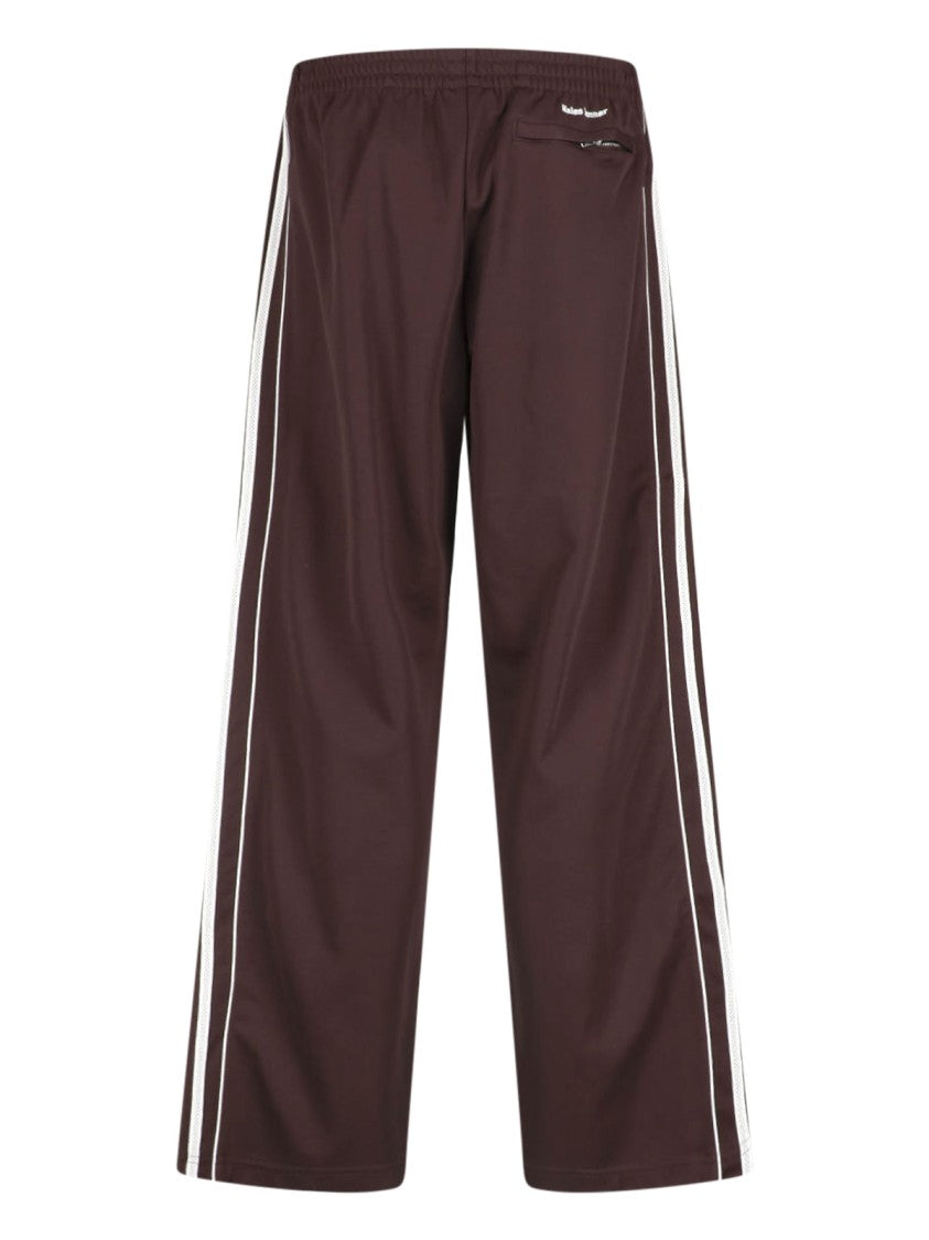 Adidas Originals By Wales Bonner Brown Relaxed Fit Side Stripe Trousers