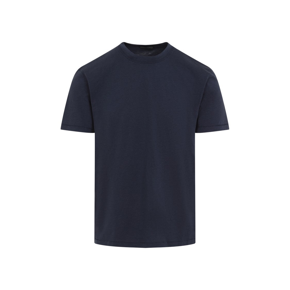 Tom Ford Blue T-Shirt With Classic Crew Neckline