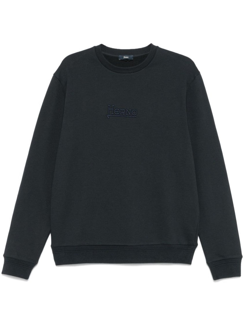 Herno Long Sleeve Crew Neck Herno Sweatshirt