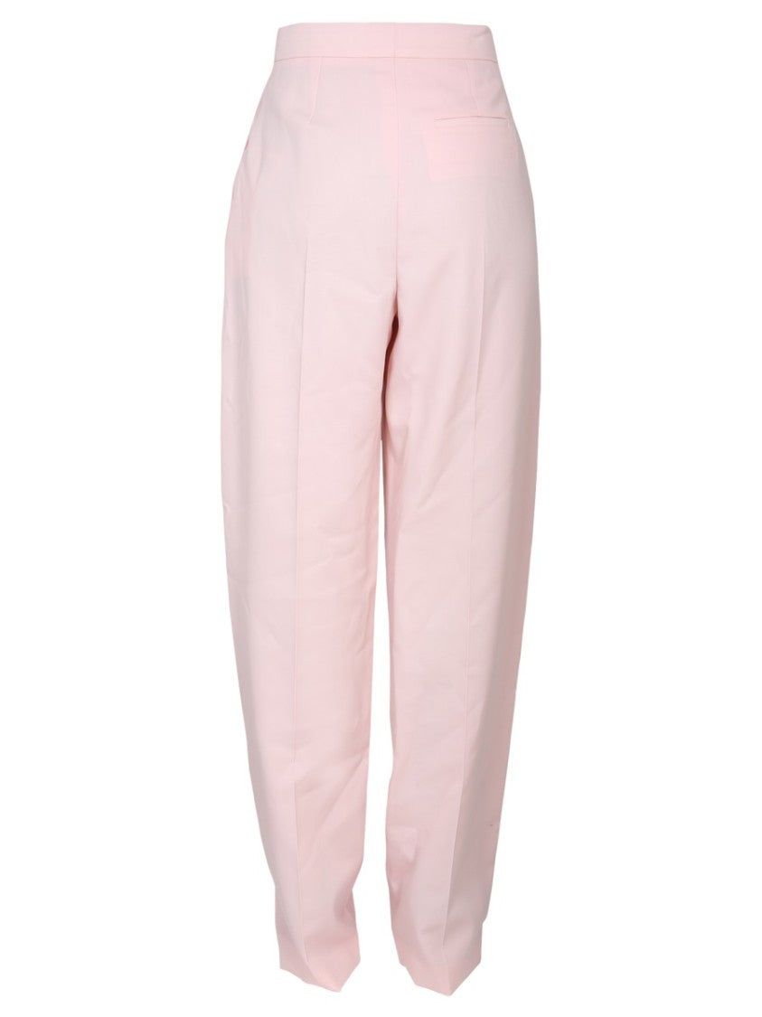 Alexander Mcqueen Wide-Leg Pants With Concealed Front Closure