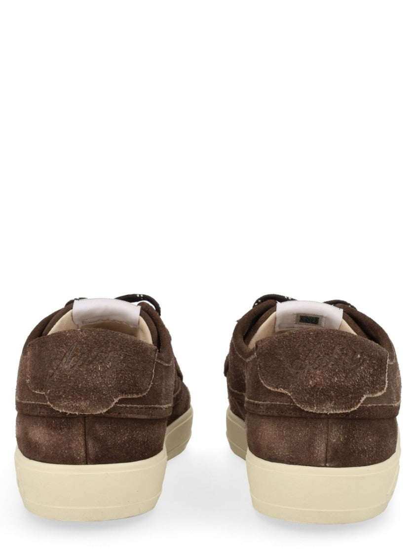 Autry Black Low-Top Suede Leather Sneakers