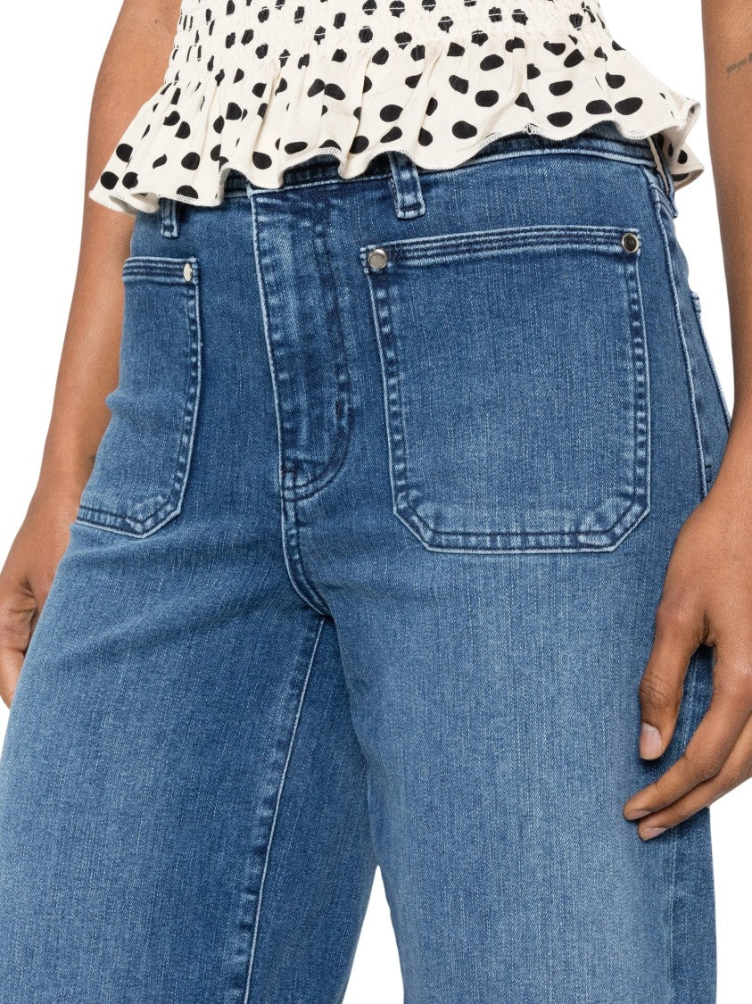 Frame Denim Le Slim Straight-Leg Jeans