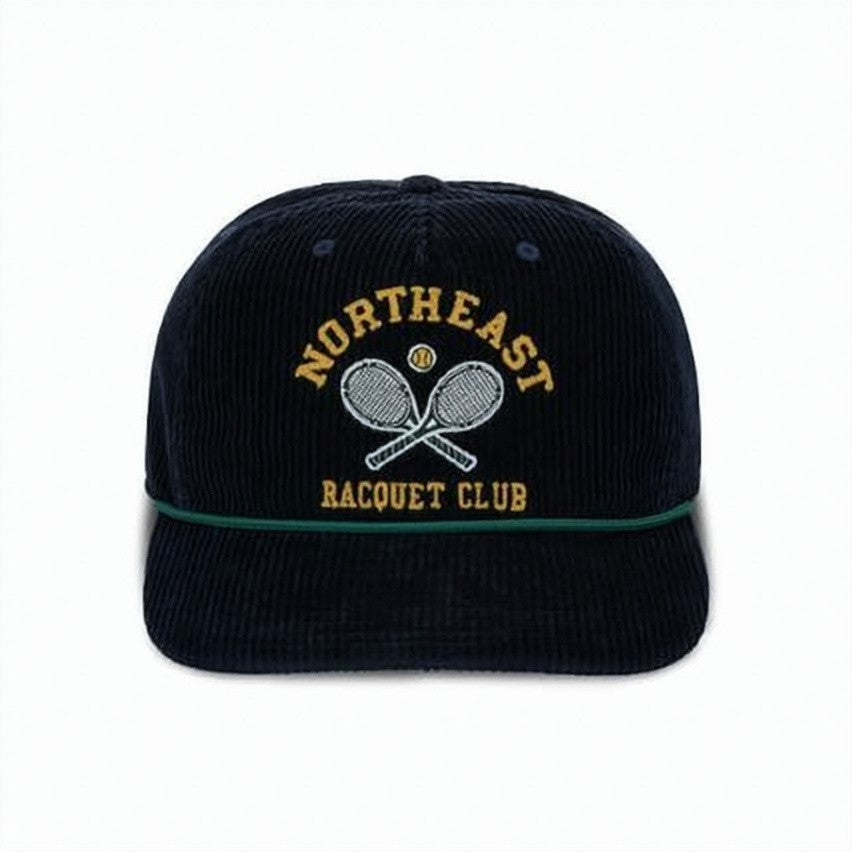 Polo Ralph Lauren Corduroy Baseball Cap With Embroidered Branding And Adjustable Closure