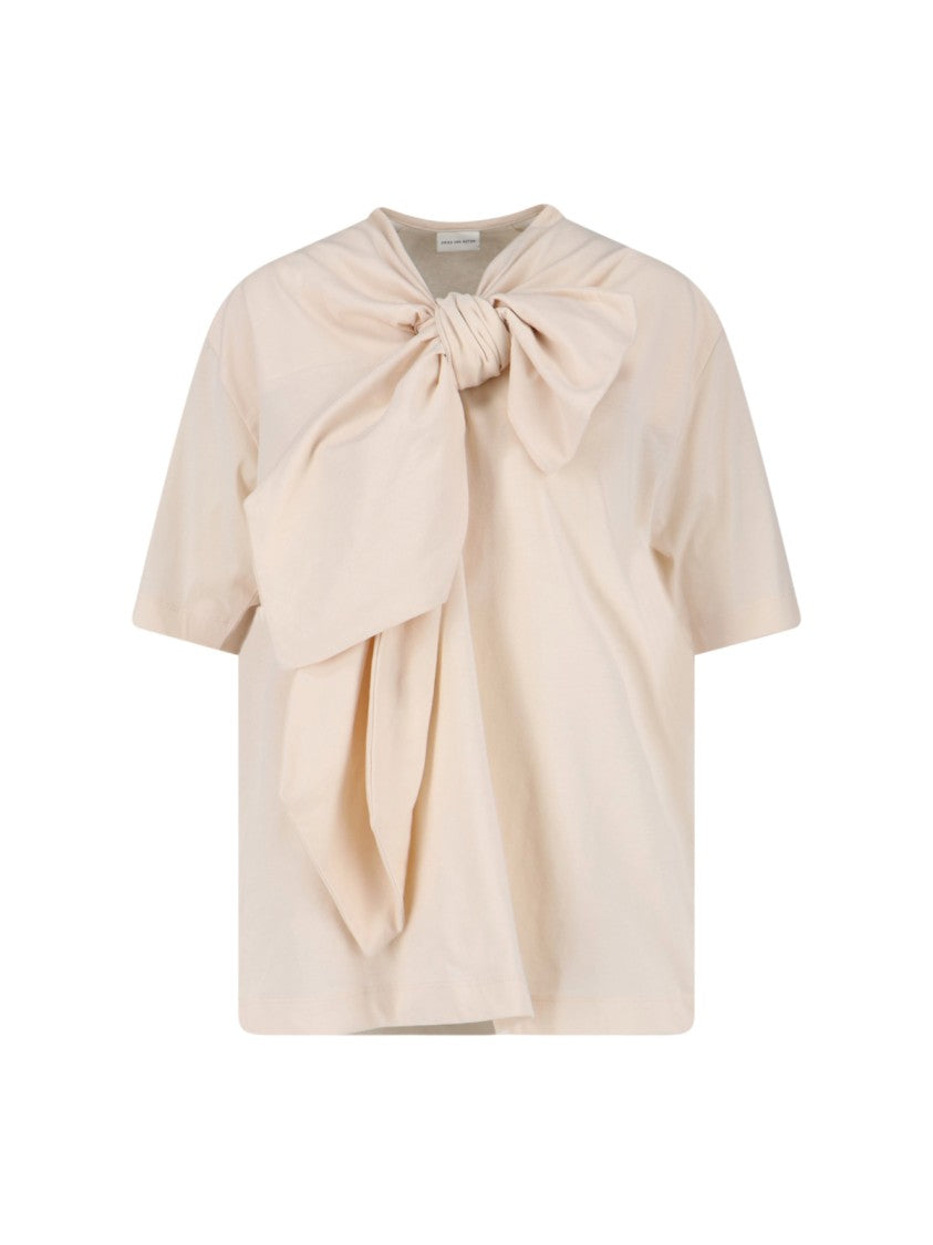 Dries Van Noten Hebitta T-Shirt – Cream