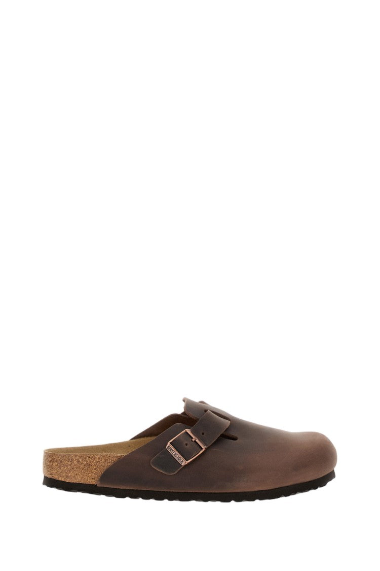 Birkenstock Adjustable Cork And Leather Sandals