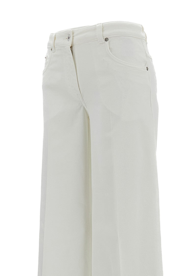 True Royal High-Waisted Wide-Leg Pants With Minimalist Design