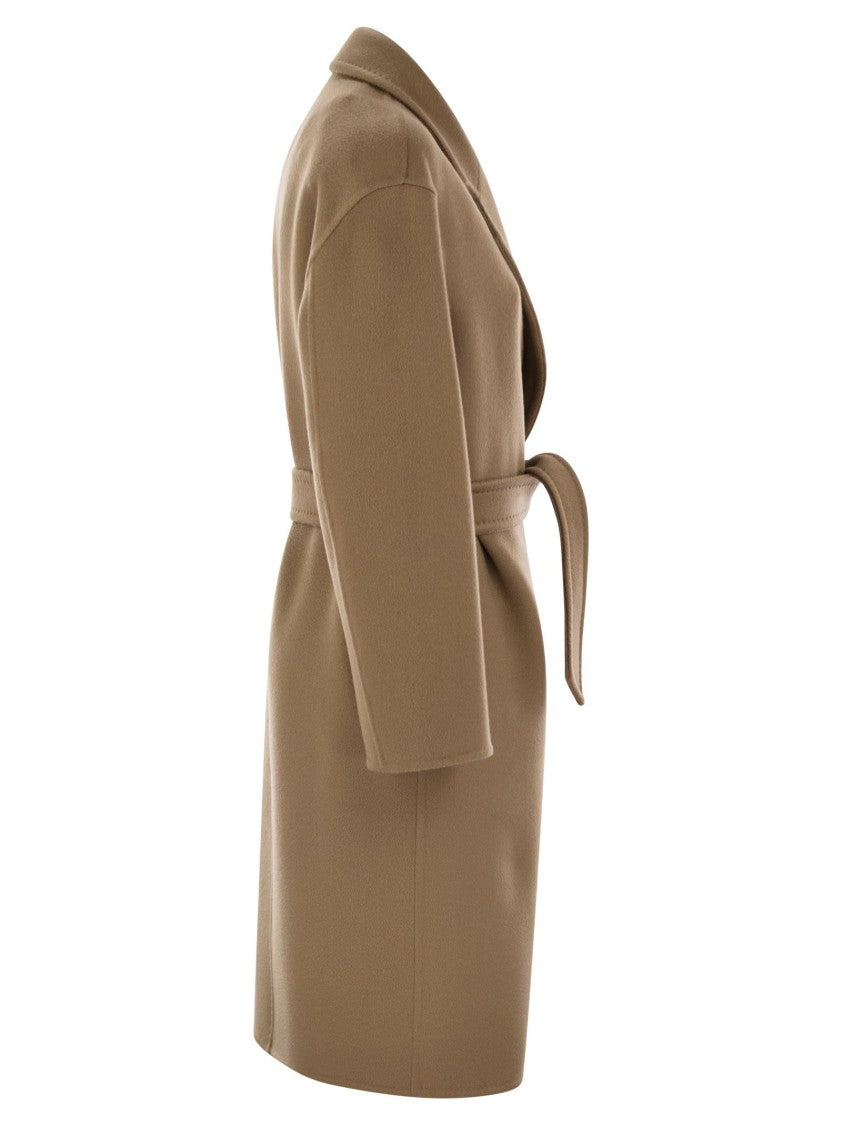 Max Mara Melinda - Cashmere Midi Coat With Belt