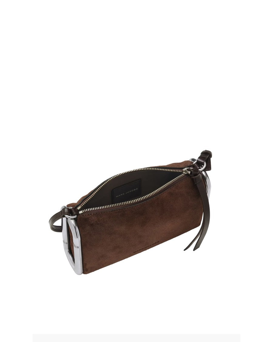 Marc Jacobs Suede Leather Adjustable Strap Shoulder Bag