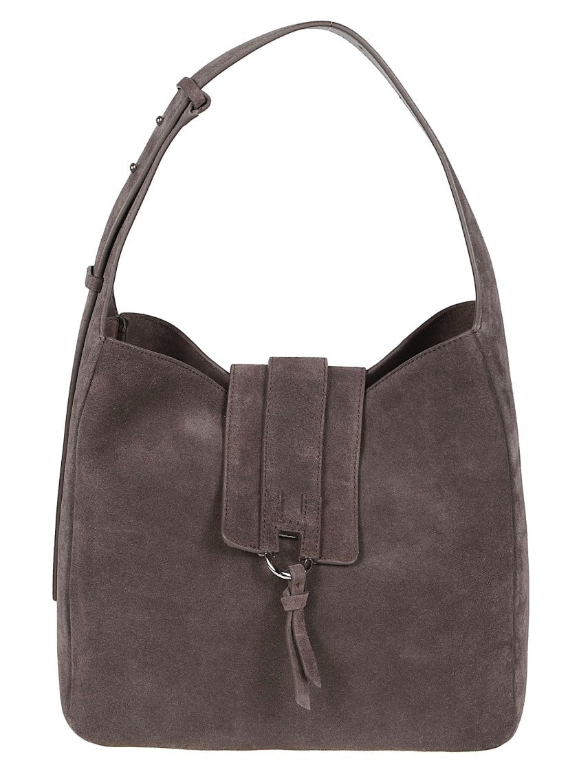 Hogan H01x Hobo Smooth Calf Leather Shoulder Bag