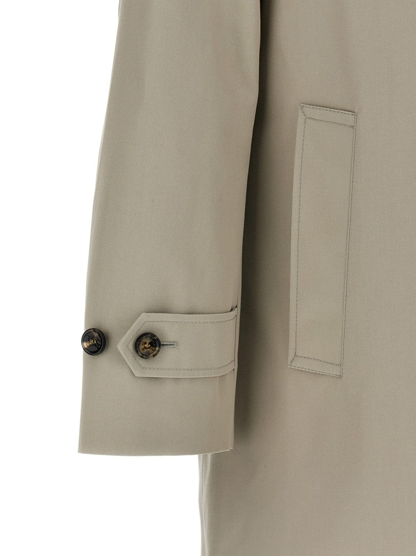 Burberry Single-Breasted Medium Car Coat