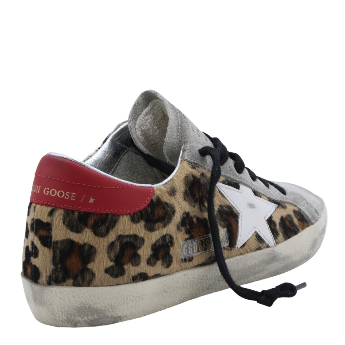 Golden Goose Leopard Print Sneakers