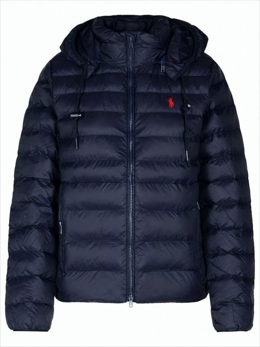 Polo Ralph Lauren Quilted Hooded Down Jacket With Side Pockets