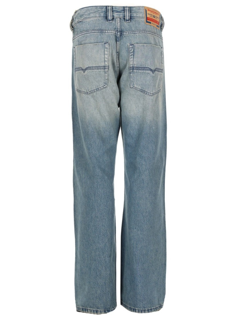 Diesel Relaxed 1980 D-Eeper Cotton Jeans