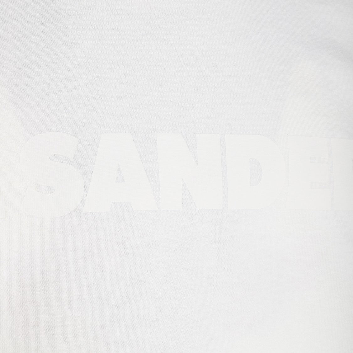 Jil Sander White Cotton T-Shirt