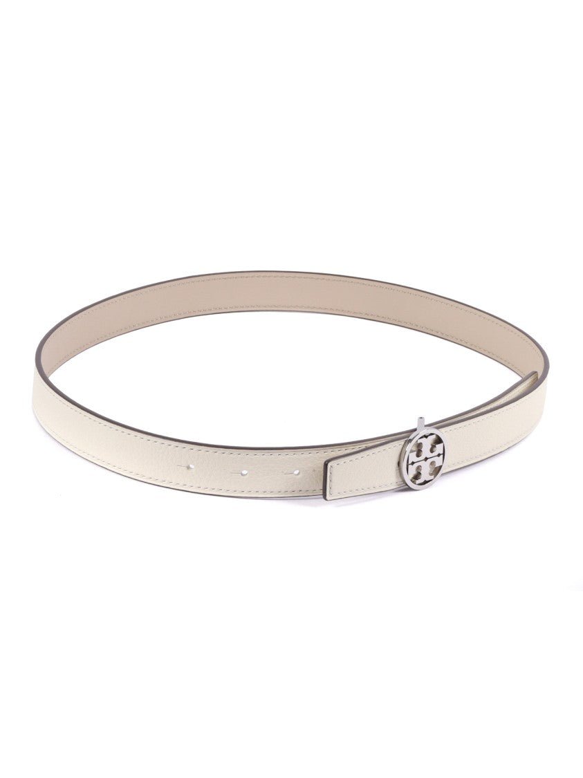 Tory Burch Reversible Miller Textured Leather Belt