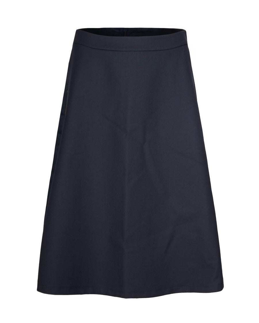 K-Way R&D Blue Double Fabric Skirt