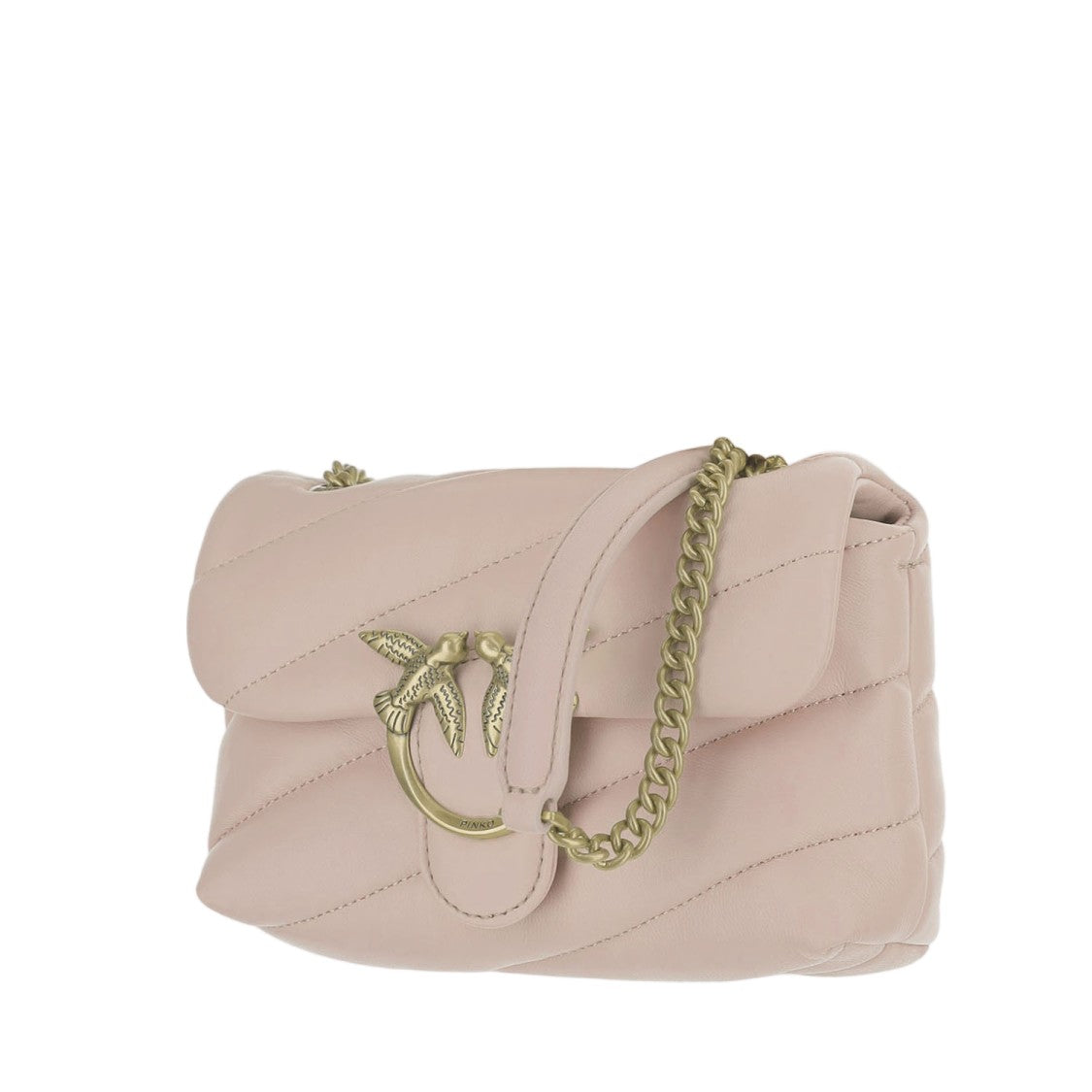 Pinko Puff Shoulder Bag With Diagonal Quilting