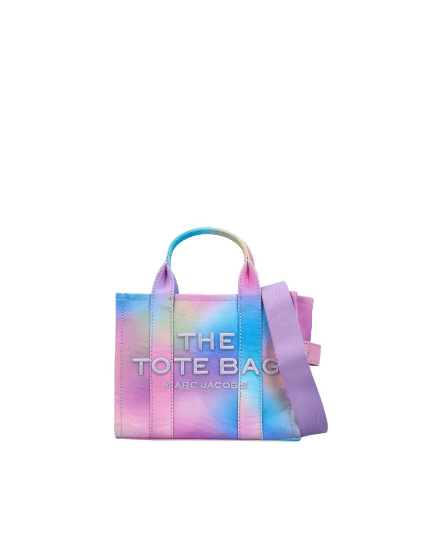 Marc Jacobs Pastel Gradient Cotton Canvas Tote Bag With Adjustable Strap