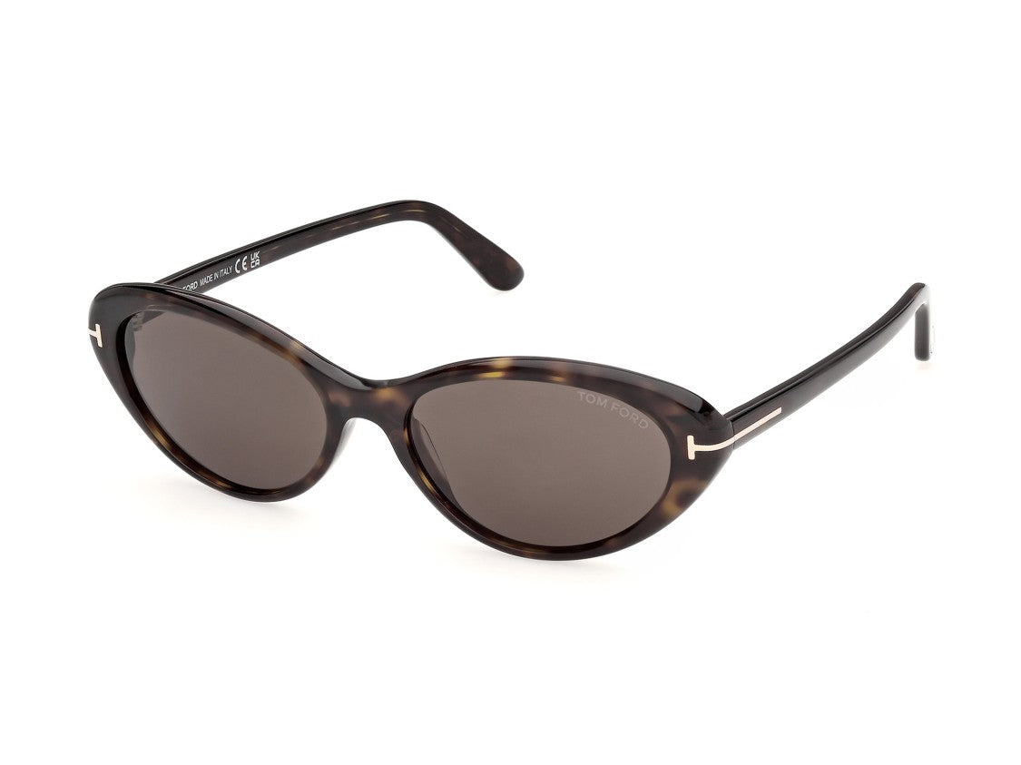 Tom Ford Ft1413 Oversized Tortoiseshell Metallic Sunglasses