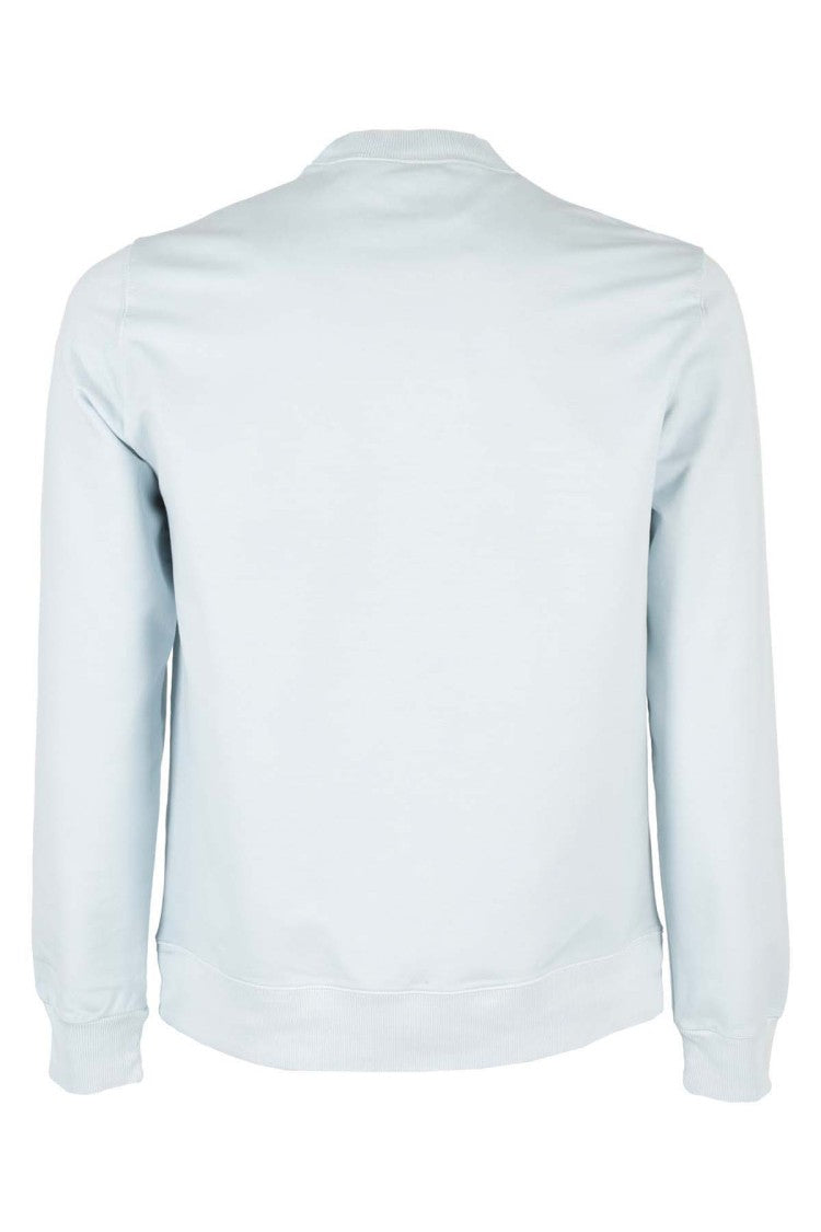 Circolo 1901 Classic Light Blue Jersey Crew Neck Sweatshirt