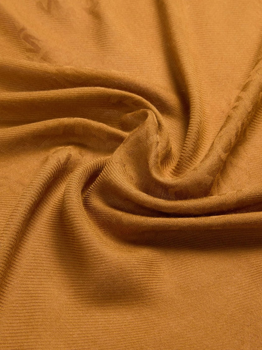 Max Mara Large Rectangular Scarf With Textural Patterns