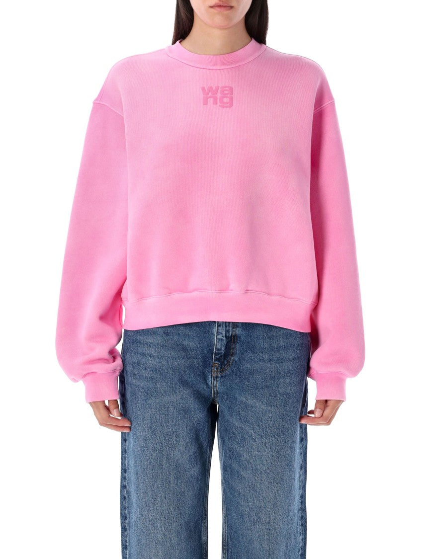T By Alexander Wang Puff Logo Sweatshirt