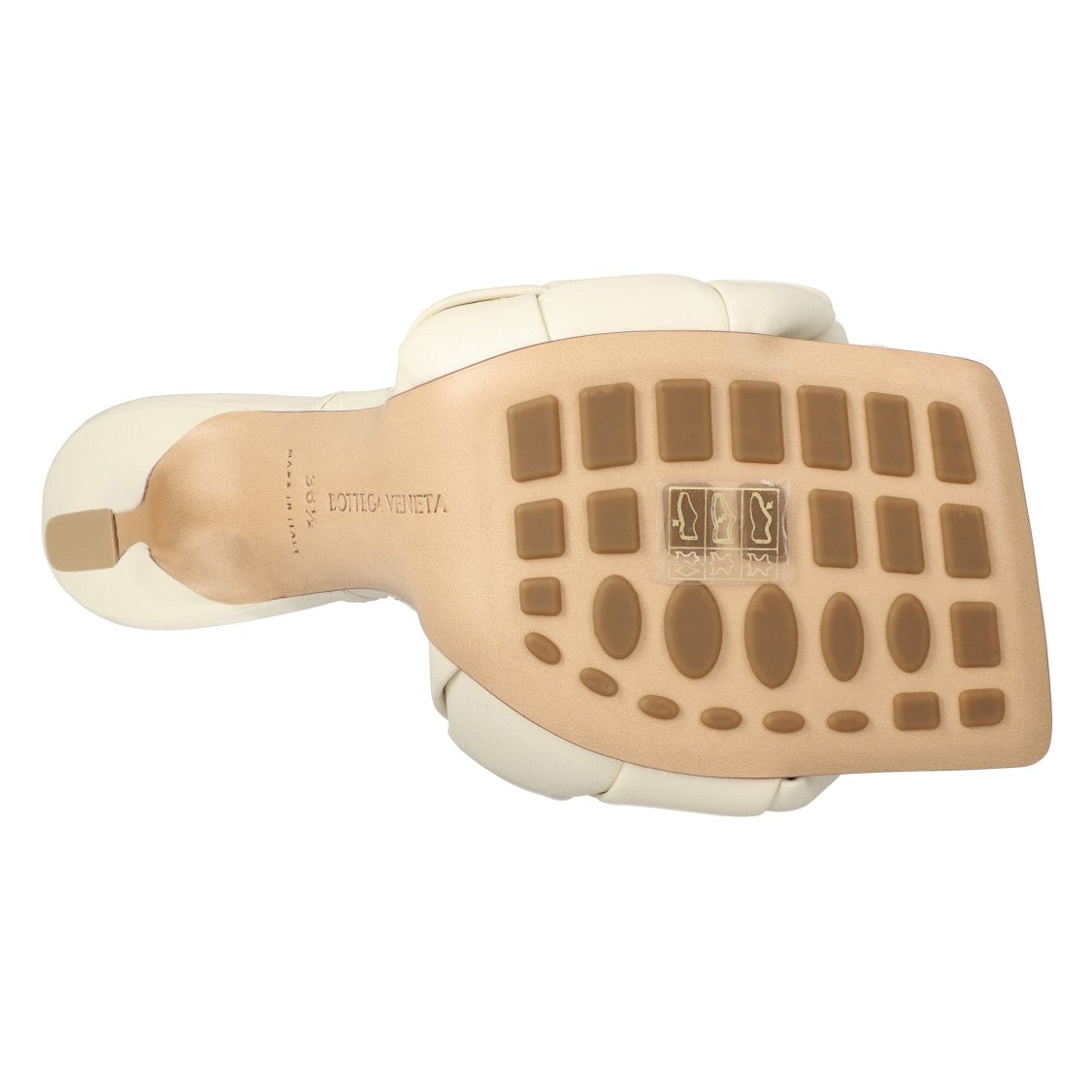 Bottega Veneta Lido Mule White