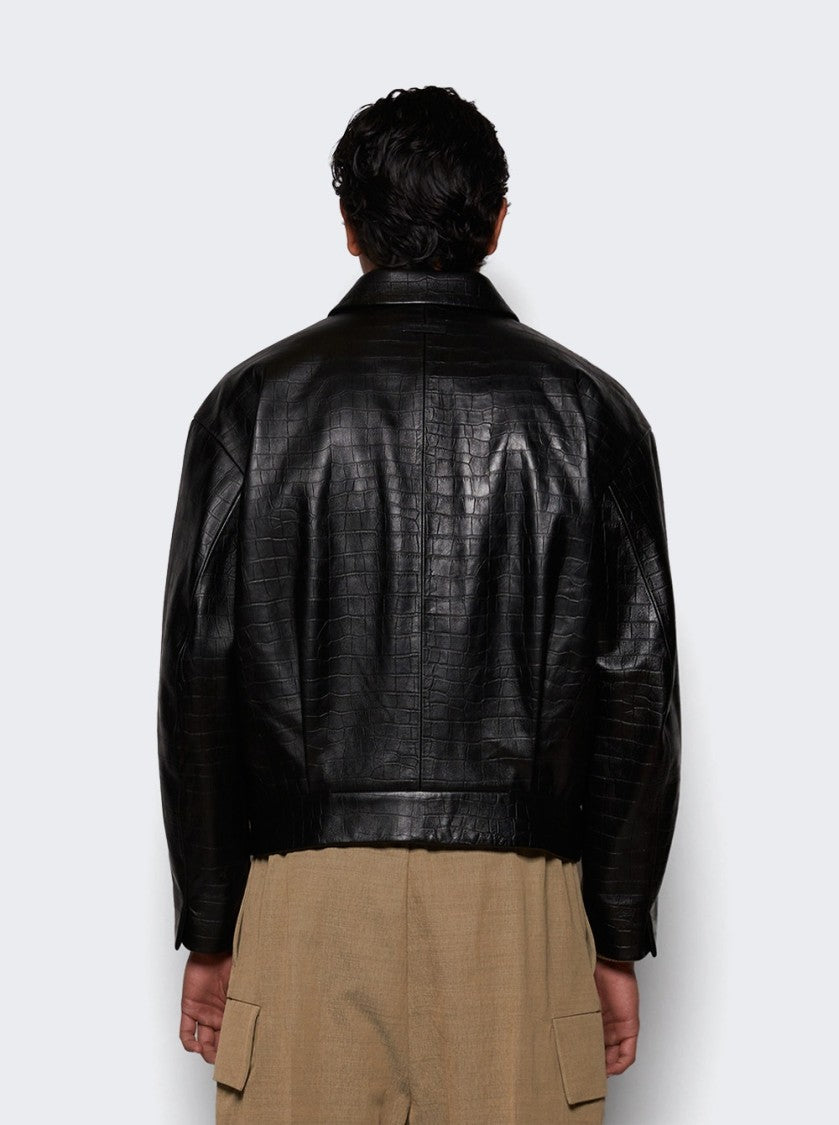Fear Of God Cropped Jacket - Black