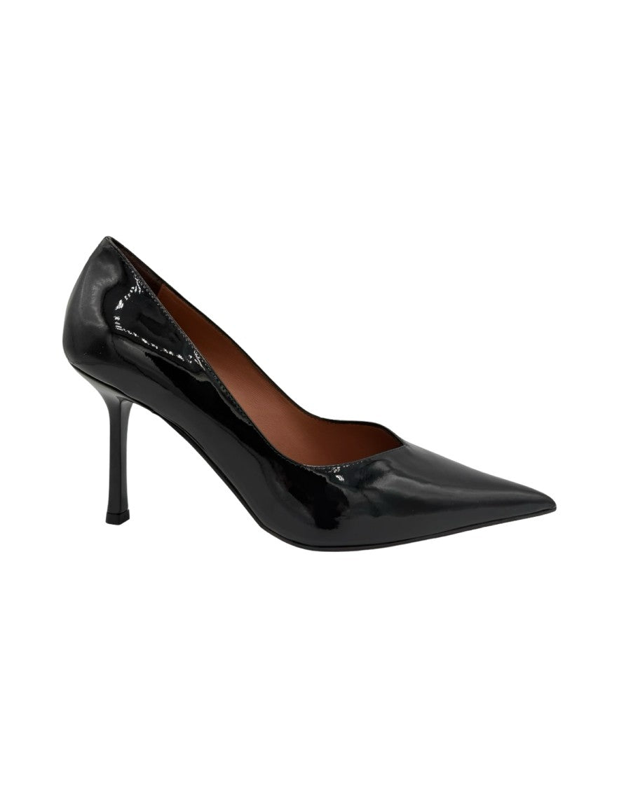 Castagna Pointed-Toe High Heels In Patent Leather