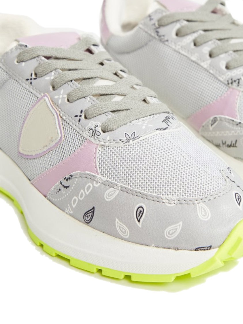 Philippe Model Antibes Low Paisley Sneakers