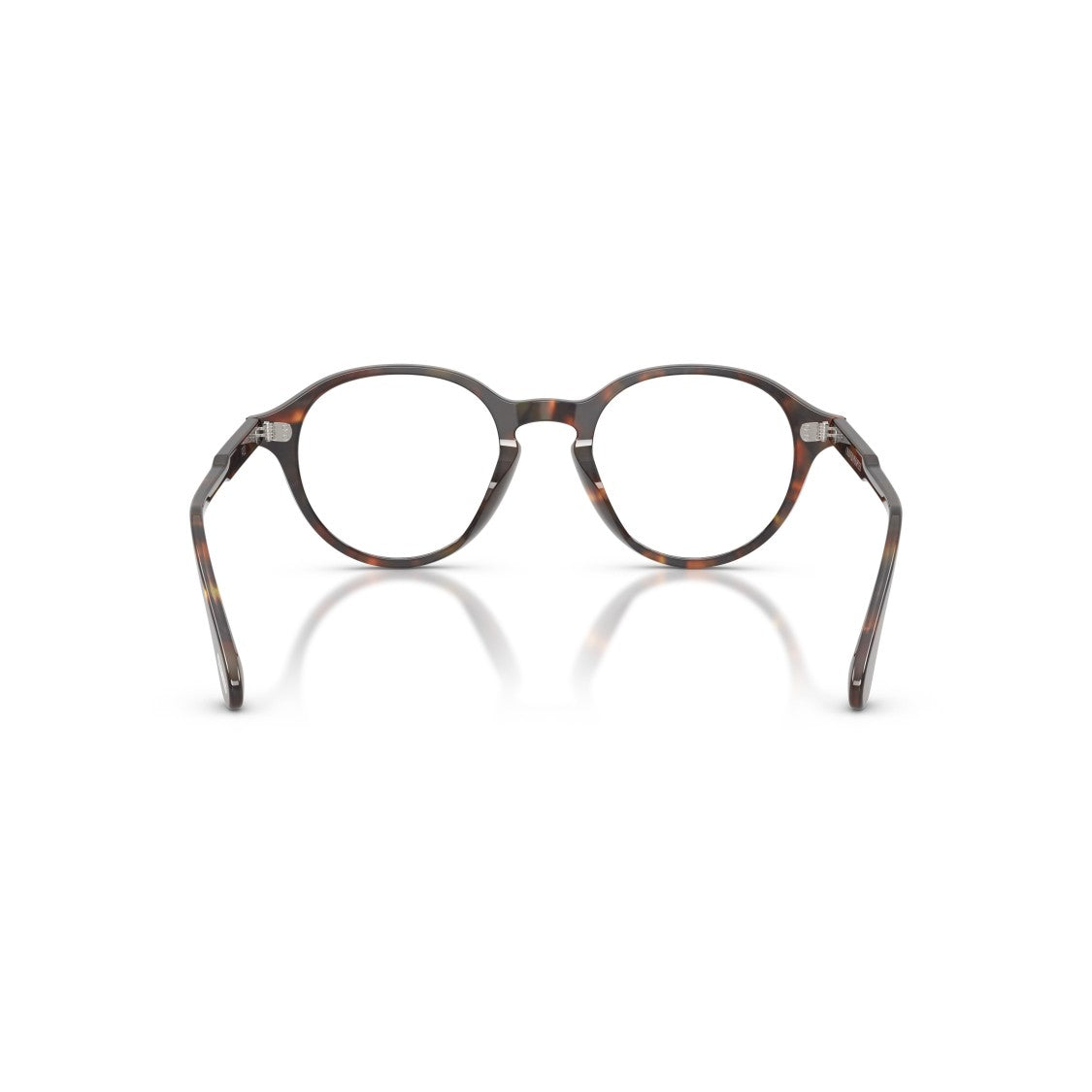Oliver Peoples 0Ov5602u Tortoiseshell Round Frame Eyeglasses With Keyhole Bridge