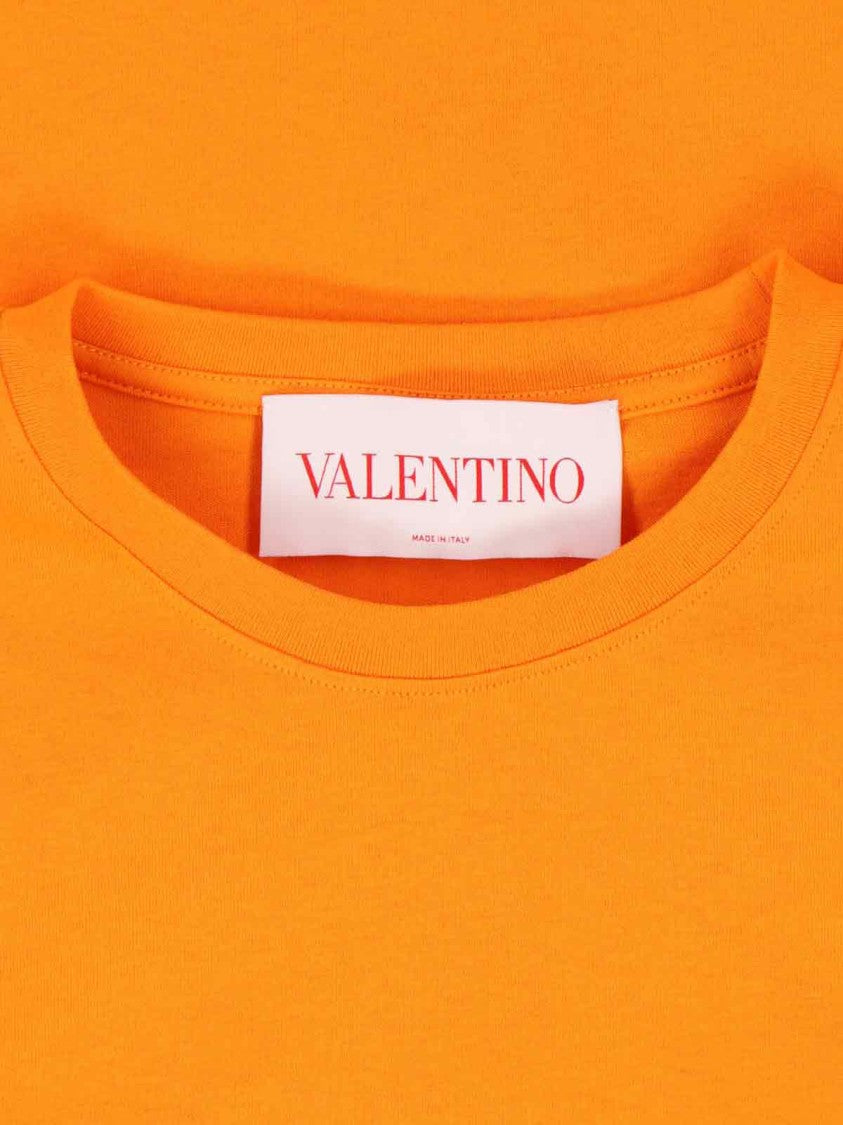 Valentino Chez' Logo T-Shirt – Orange