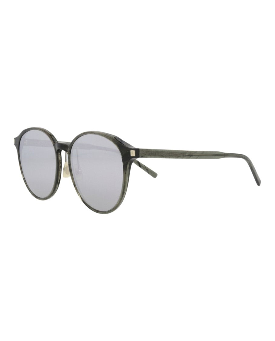 Saint Laurent Round-Frame Acetate Sunglasses With Non-Polarized Lens