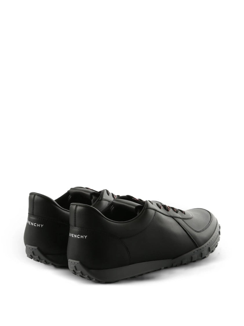 Givenchy Glide Runner Black Calf Leather Sneakers