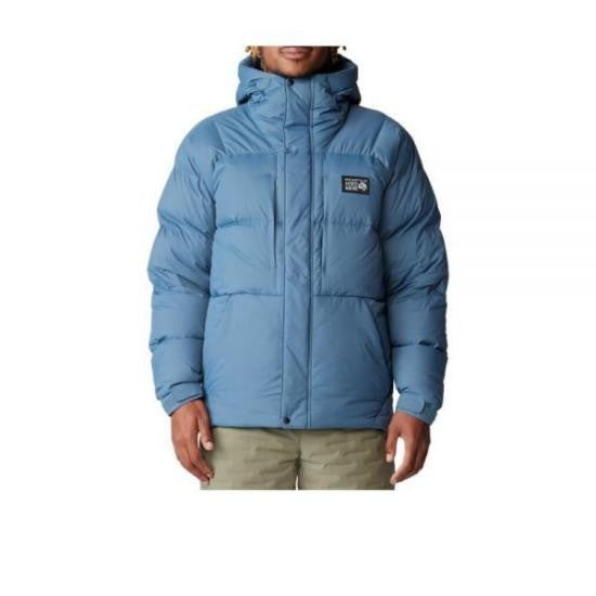 Mountain Hardwear Quilted Down Jacket With High Collar And Hood